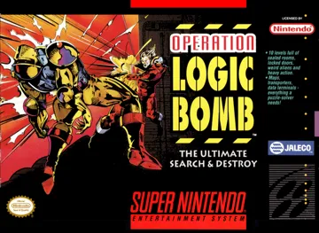 Operation Logic Bomb - The Ultimate Search & Destroy (USA) box cover front